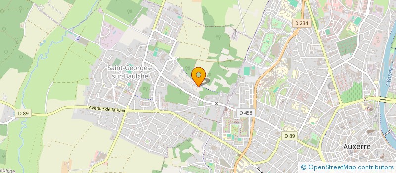 localisation de l'entreprise MONSIEUR OUADIE EL MEHDI  SAINT-GEORGES-SUR-BAULCHE