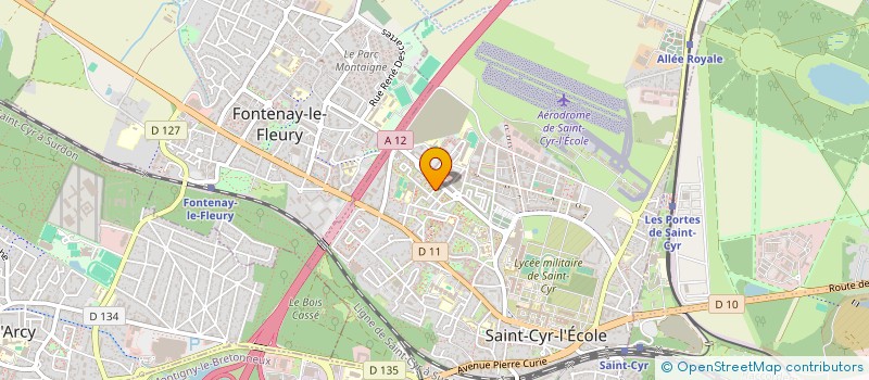 localisation de l'entreprise MONSIEUR OUADIE SALEHI  SAINT-CYR-L'ECOLE