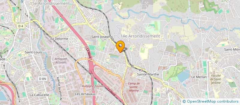 localisation de l'entreprise MONSIEUR OUAGUIB ZAZOU à MARSEILLE
