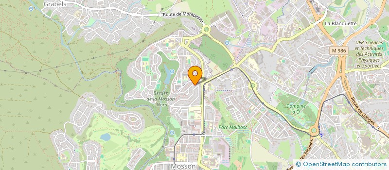 localisation de l'entreprise MONSIEUR OUAHAB TAALBA  MONTPELLIER