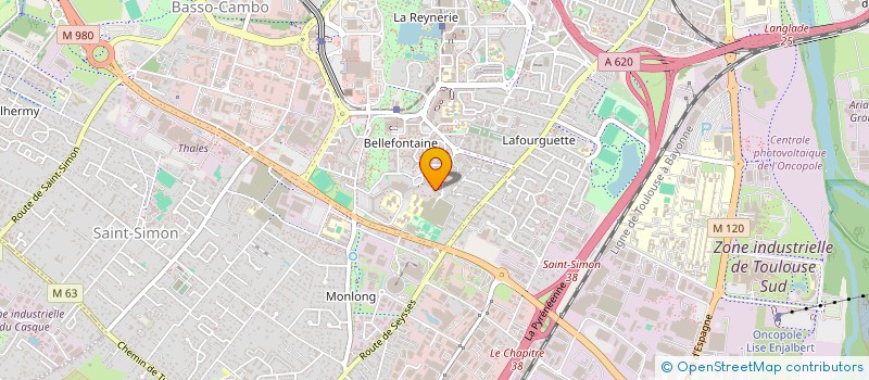 localisation de l'entreprise MONSIEUR OUAHBI OUCHEN à TOULOUSE