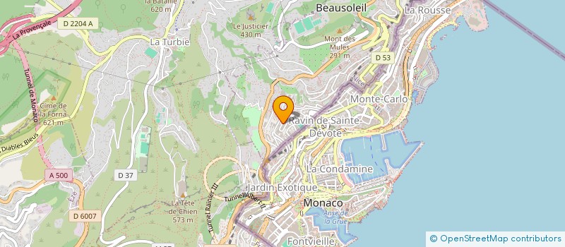 localisation de l'entreprise MONSIEUR OUAHEB NEJOUA à BEAUSOLEIL