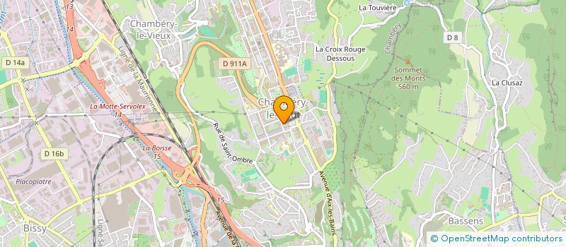 localisation de l'entreprise MONSIEUR OUAHID CHIHEB  CHAMBERY