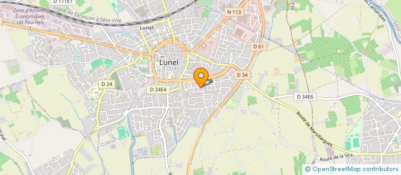 localisation de l'entreprise MONSIEUR OUAHID EL FARROUDJI à LUNEL