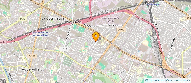 localisation de l'entreprise MONSIEUR OUAIES DEKHIL à LA COURNEUVE