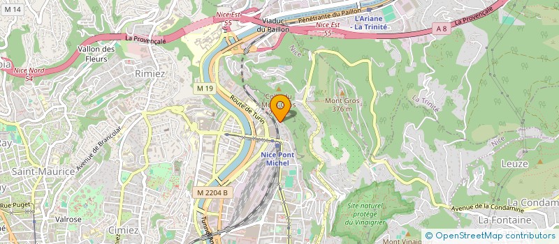 localisation de l'entreprise MONSIEUR OUAIL DEHILIS à NICE