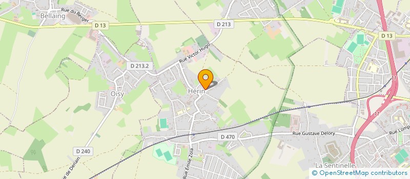 localisation de l'entreprise MONSIEUR OUALED GUEMICHE  HERIN