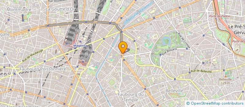 localisation de l'entreprise MONSIEUR OUALI AHDJOUDJ  PARIS