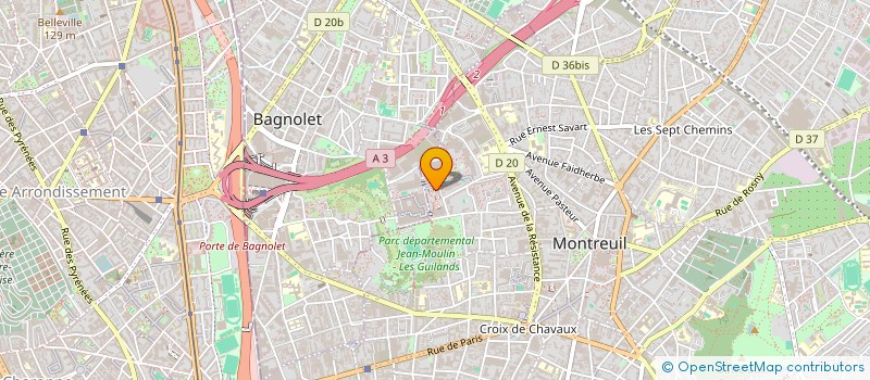 localisation de l'entreprise MONSIEUR OUALI ALILI à MONTREUIL