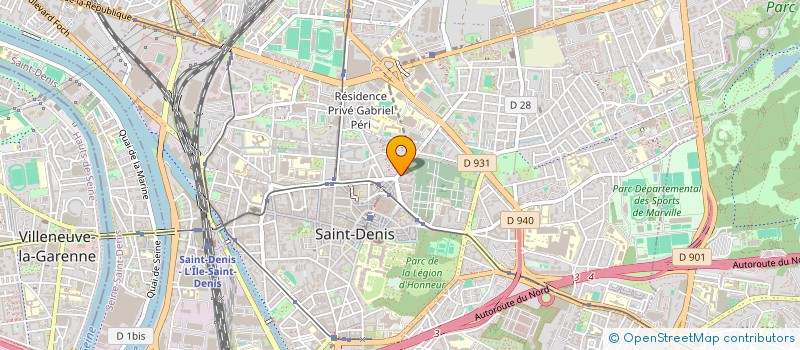 localisation de l'entreprise MONSIEUR OUALI AMRICHE  SAINT-DENIS