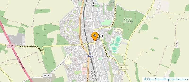 localisation de l'entreprise MONSIEUR OUALI BELLILI  MERU