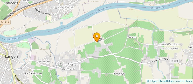 localisation de l'entreprise MONSIEUR OUALI DEPIN  SAINT-PIERRE-DE-MONS