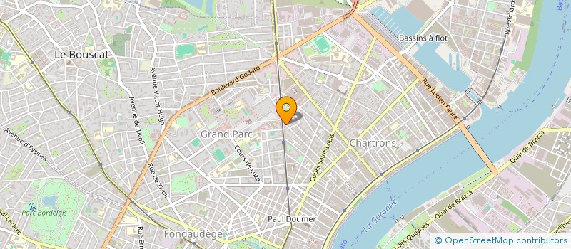 localisation de l'entreprise MONSIEUR OUALI KELLA  BORDEAUX