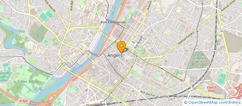 localisation de l'entreprise MONSIEUR OUALI SLIMANE ALI à ANGERS