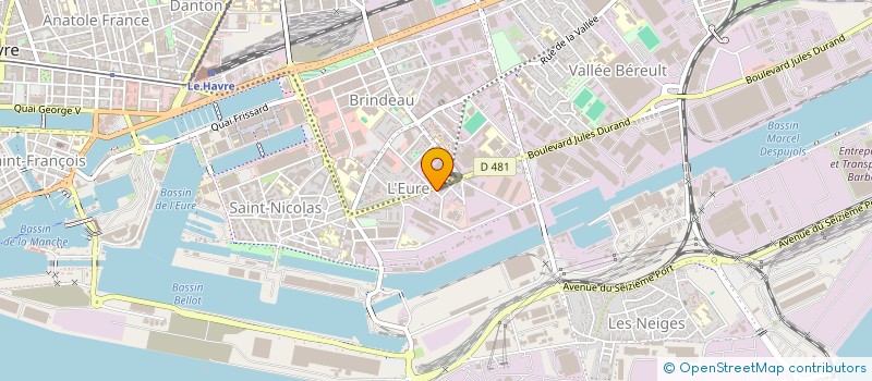 localisation de l'entreprise MONSIEUR OUALID AIDLI à LE HAVRE