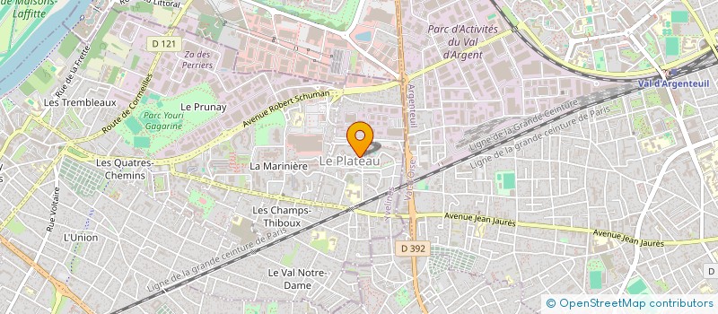 localisation de l'entreprise MONSIEUR OUALID ANKOUS  SARTROUVILLE