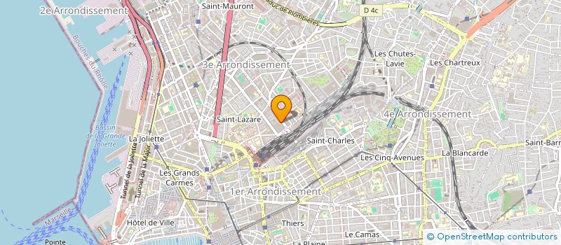 localisation de l'entreprise MONSIEUR OUALID AOUADI à MARSEILLE