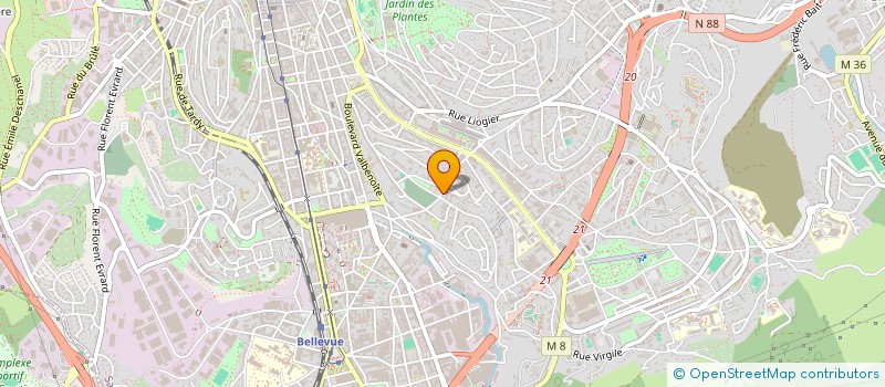 localisation de l'entreprise MONSIEUR OUALID BADRI à SAINT-ETIENNE