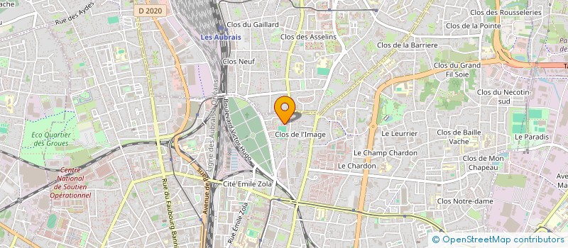 localisation de l'entreprise MONSIEUR OUALID BAKKYCH à ORLEANS