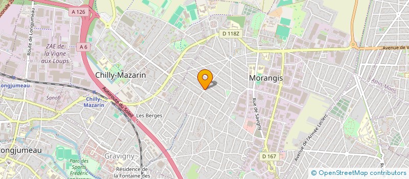 localisation de l'entreprise MONSIEUR OUALID BATTOUR à MORANGIS