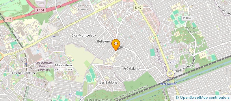 localisation de l'entreprise MONSIEUR OUALID BELHAMEL à VILLEPINTE