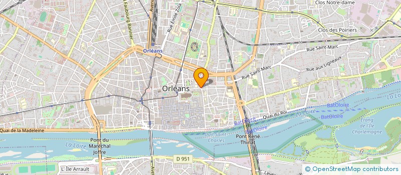 localisation de l'entreprise MONSIEUR OUALID BEZZA  ORLEANS