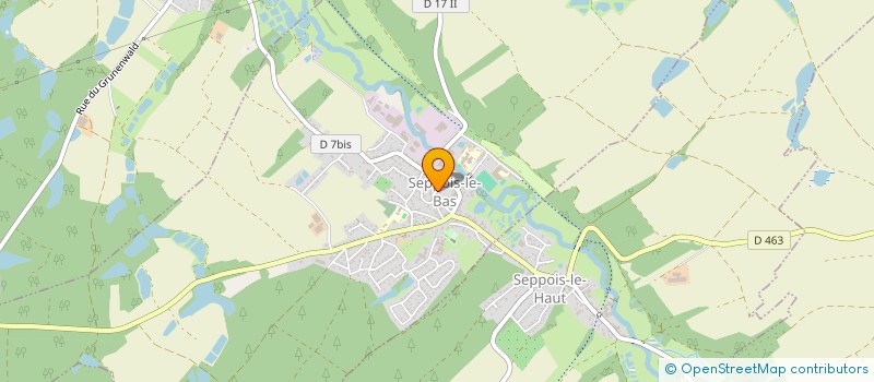 localisation de l'entreprise MONSIEUR OUALID BOUKHRISSI  SEPPOIS-LE-BAS