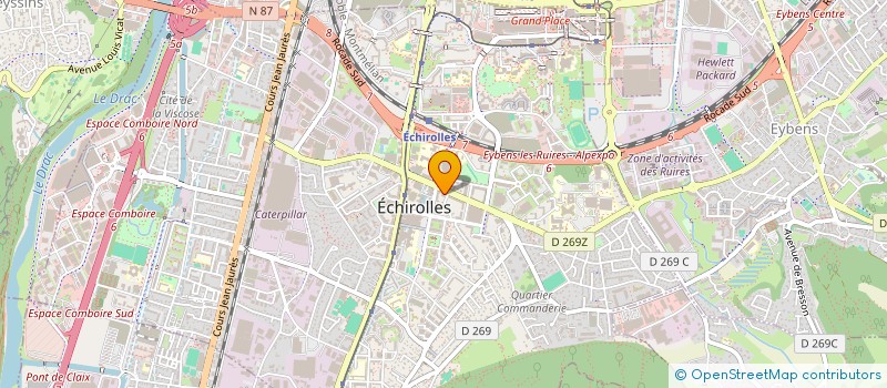 localisation de l'entreprise MONSIEUR OUALID CHADI à ECHIROLLES