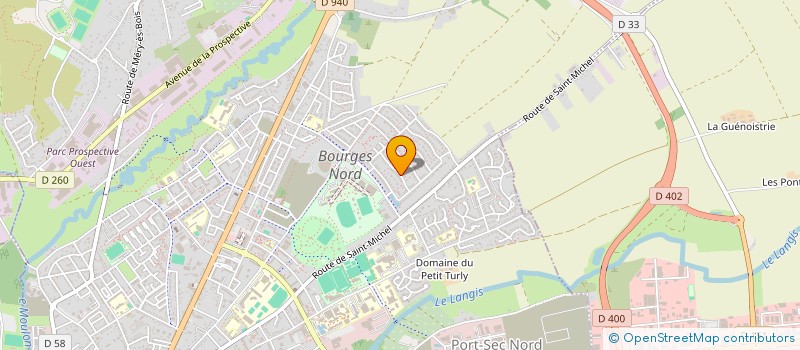 localisation de l'entreprise MONSIEUR OUALID CHAFI  BOURGES