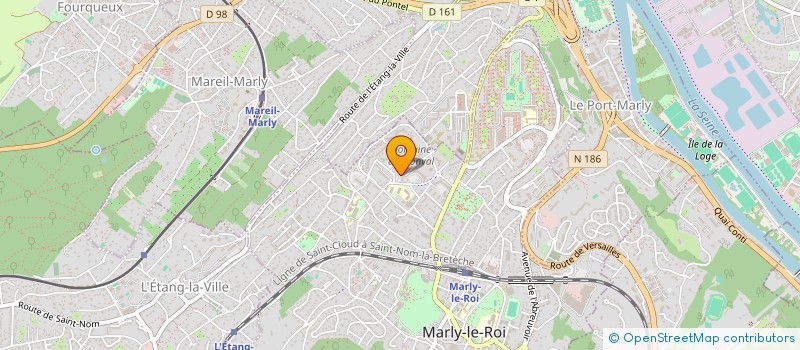 localisation de l'entreprise MONSIEUR OUALID CHAKROUN  MARLY-LE-ROI