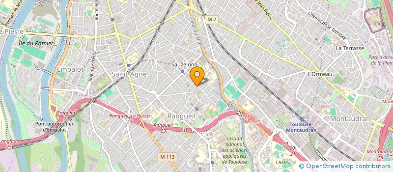 localisation de l'entreprise MONSIEUR OUALID CHAURAKI à TOULOUSE