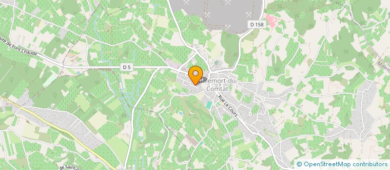 localisation de l'entreprise MONSIEUR OUALID CHMALI  MALEMORT-DU-COMTAT