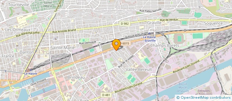 localisation de l'entreprise MONSIEUR OUALID DOUADI à LE HAVRE