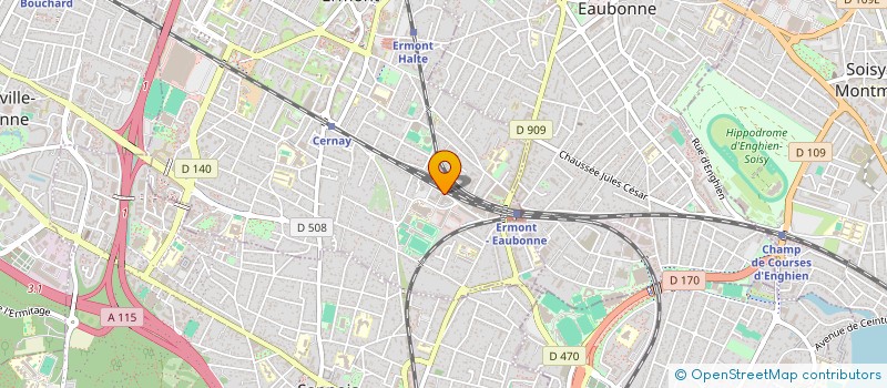 localisation de l'entreprise MONSIEUR OUALID EL IASSA  ERMONT