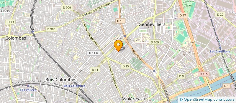 localisation de l'entreprise MONSIEUR OUALID FOURATI  ASNIERES-SUR-SEINE