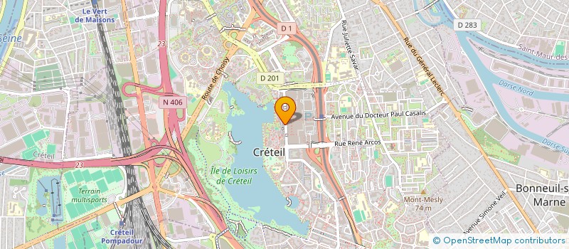 localisation de l'entreprise MONSIEUR OUALID HADID  CRETEIL