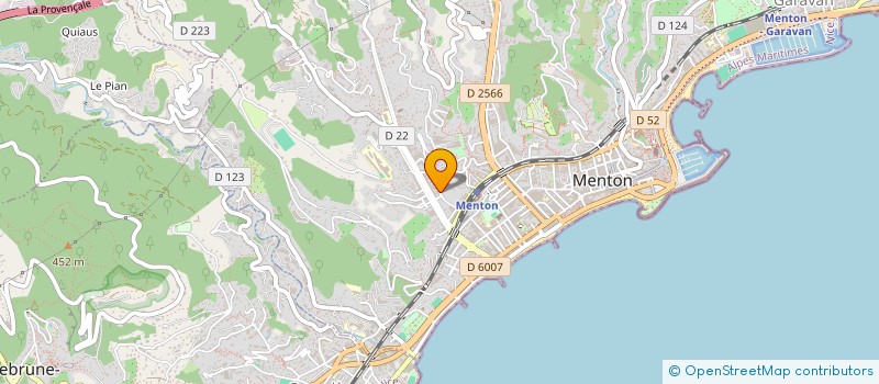 localisation de l'entreprise MONSIEUR OUALID HAMIDA  ROQUEBRUNE-CAP-MARTIN