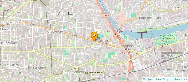 localisation de l'entreprise MONSIEUR OUALID HEBRI  VILLEURBANNE