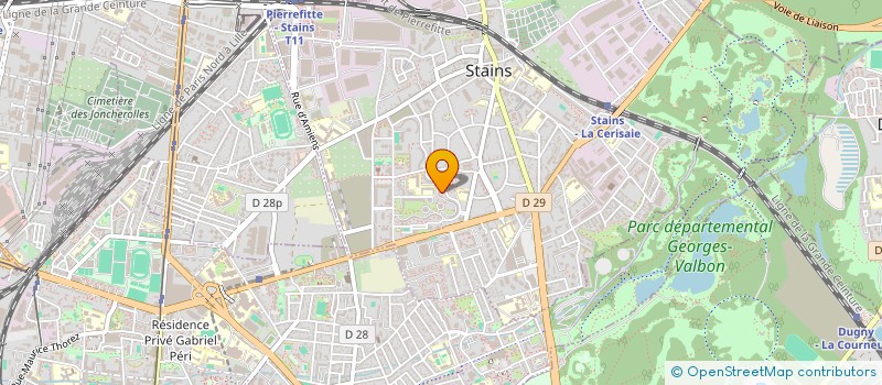 localisation de l'entreprise MONSIEUR OUALID JABRI à STAINS