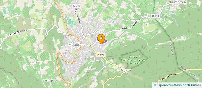 localisation de l'entreprise MONSIEUR OUALID JELASSI  MALAUCENE