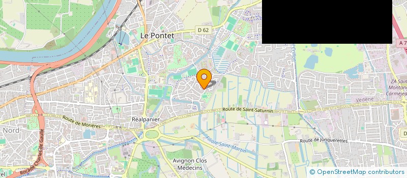 localisation de l'entreprise MONSIEUR OUALID KEBOUR  LE PONTET