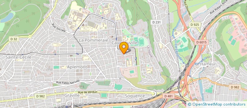 localisation de l'entreprise MONSIEUR OUALID KHAIR  LE HAVRE