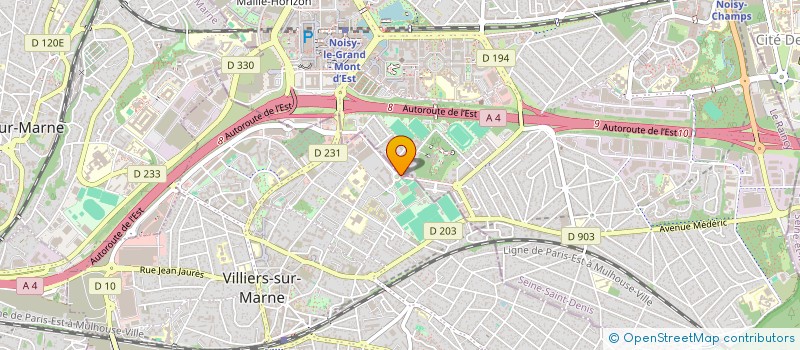 localisation de l'entreprise MONSIEUR OUALID KRID  NOISY-LE-GRAND