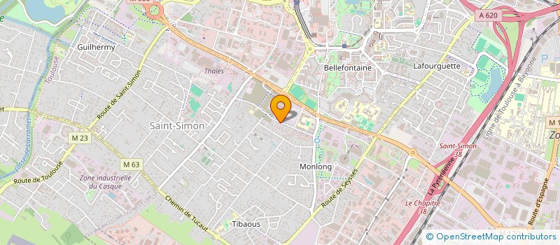 localisation de l'entreprise MONSIEUR OUALID LAABID à TOULOUSE