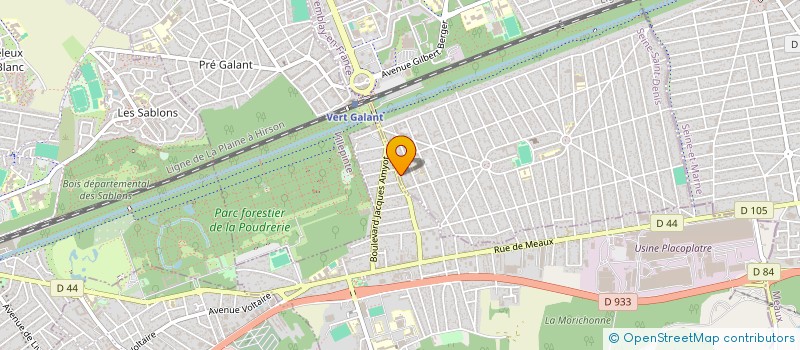 localisation de l'entreprise MONSIEUR OUALID LACHGAR à TREMBLAY-EN-FRANCE