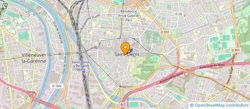 localisation de l'entreprise MONSIEUR OUALID LARBI à SAINT-DENIS