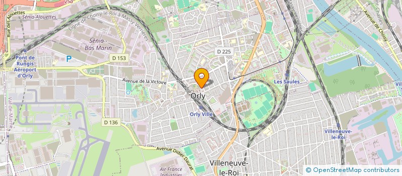 localisation de l'entreprise MONSIEUR OUALID LOURIMI  ORLY