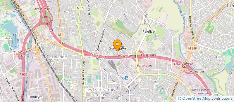 localisation de l'entreprise MONSIEUR OUALID MALIH  TOULOUSE