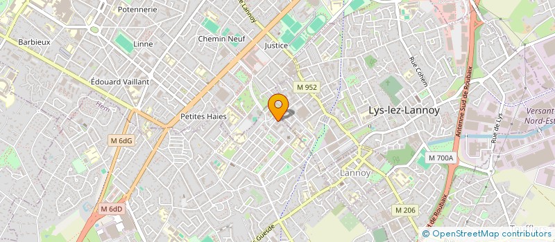 localisation de l'entreprise MONSIEUR OUALID MAMECHE  HEM