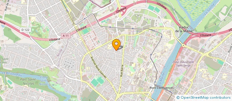 localisation de l'entreprise MONSIEUR OUALID NOUAR BOUAZATI à ANGERS